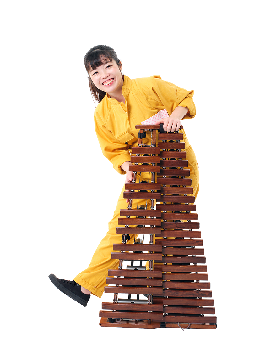 パーカッション奏者 蓮實