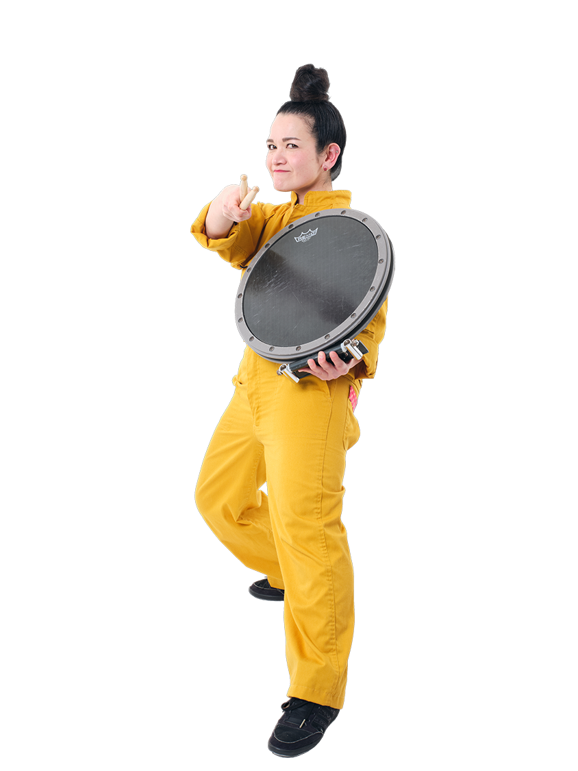 打楽器奏者リーダー